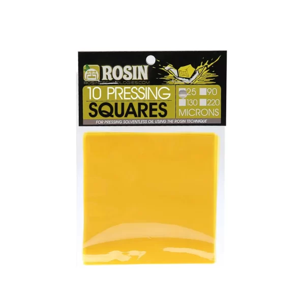 Rosin Pressing Squares