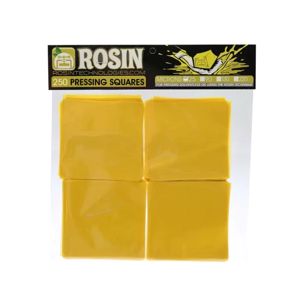 Rosin Pressing Squares